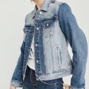Abercrombie Two Tone Denim Jacket